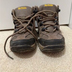 Northside Brown and Black Kids Trail Boots